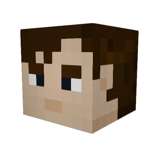 bryceer02 Minecraft avatar head, 3D render