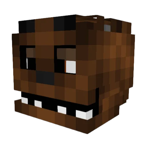 brycehoban Minecraft avatar head, 3D render