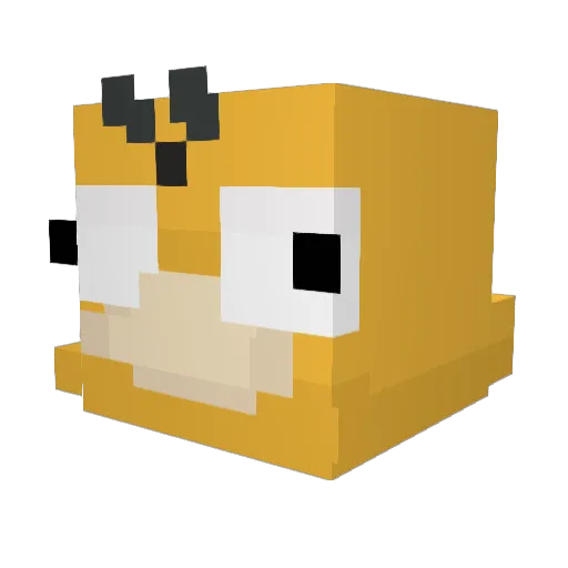 bryceziN_ Minecraft avatar head, 3D render
