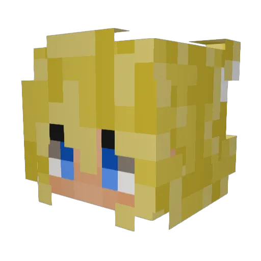 brycity_spicity Minecraft avatar head, 3D render