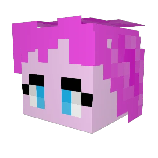 brynsin1 Minecraft avatar head, 3D render