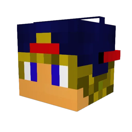 brysonl2001 Minecraft avatar head, 3D render