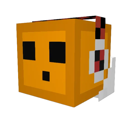 brystam Minecraft avatar head, 3D render