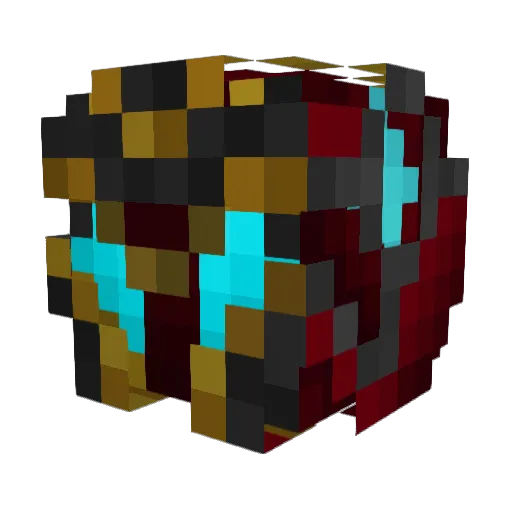 bschears Minecraft avatar head, 3D render