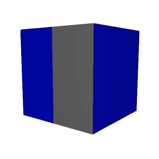 bschris Minecraft avatar head, 3D render