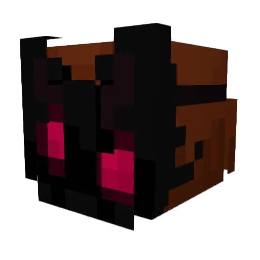 bscoff Minecraft avatar head, 3D render