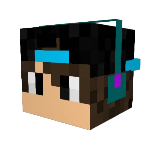 bskirz27 Minecraft avatar head, 3D render