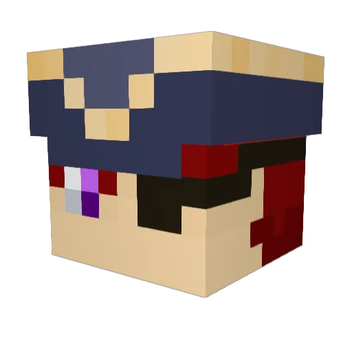 bsmallz360 Minecraft avatar head, 3D render