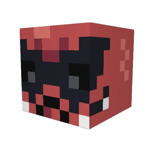 bstock1292 Minecraft avatar head, 3D render