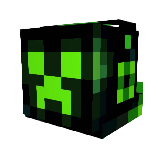 btd55 Minecraft avatar head, 3D render