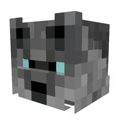 btmfdr816 Minecraft avatar head, 3D render
