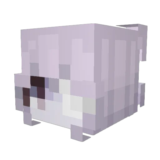 btmsk Minecraft avatar head, 3D render