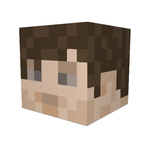btoch23 Minecraft avatar head, 3D render