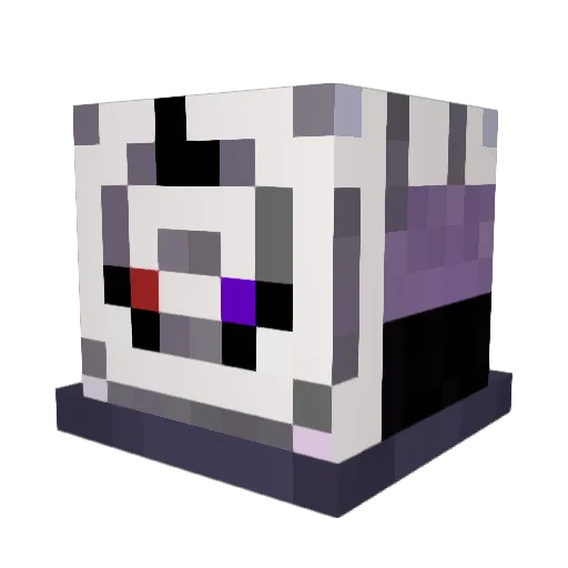 btrent_lime7 Minecraft avatar head, 3D render