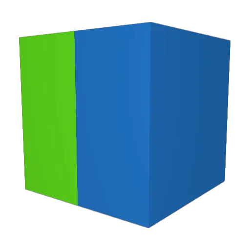 btw1hp Minecraft avatar head, 3D render