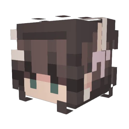 btwilyt Minecraft avatar head, 3D render