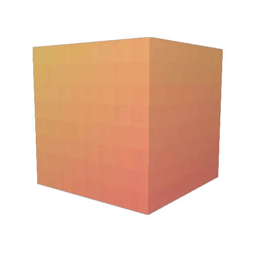 buasa Minecraft avatar head, 3D render