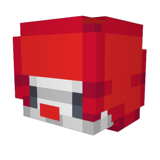 bubbapunches Minecraft avatar head, 3D render