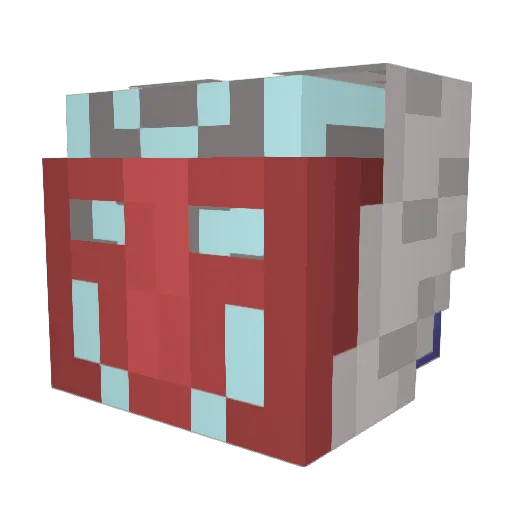 bubbas214 Minecraft avatar head, 3D render