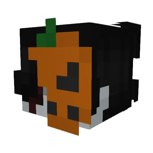 bubbleboycb Minecraft avatar head, 3D render