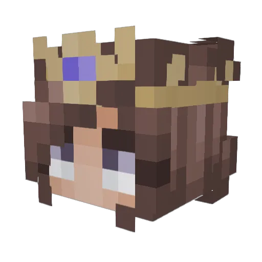 bubbles0055 Minecraft avatar head, 3D render