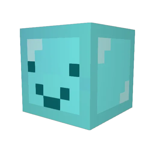 bubbly_bread Minecraft avatar head, 3D render