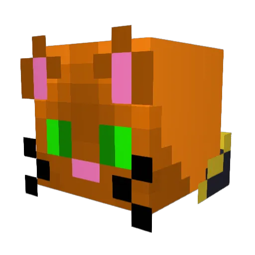 bubisbread Minecraft avatar head, 3D render