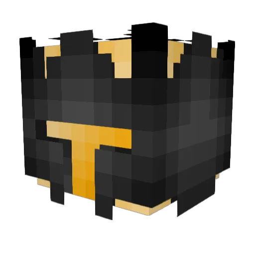 bubliman Minecraft avatar head, 3D render