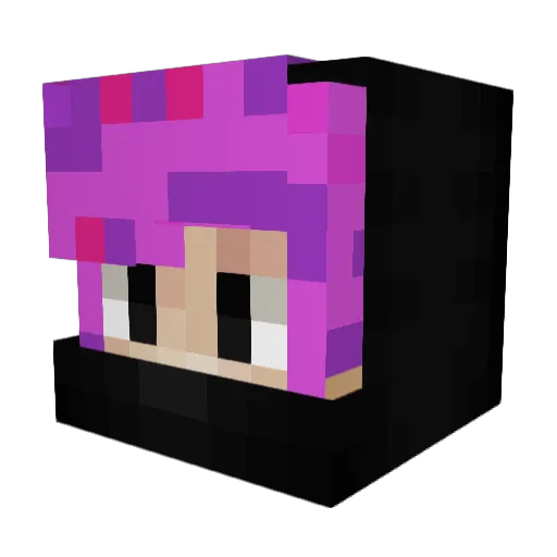 bubmisiek2109 Minecraft avatar head, 3D render