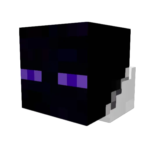 bubukick Minecraft avatar head, 3D render