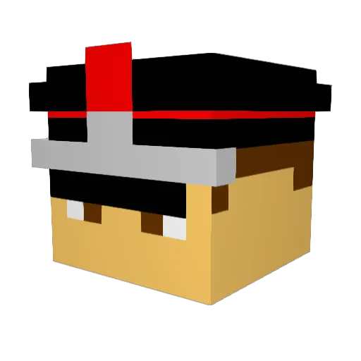 buckeyebandguy Minecraft avatar head, 3D render