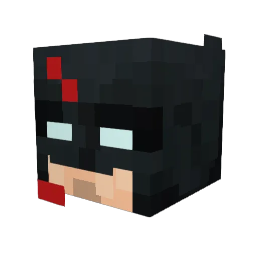 bucks2146 Minecraft avatar head, 3D render