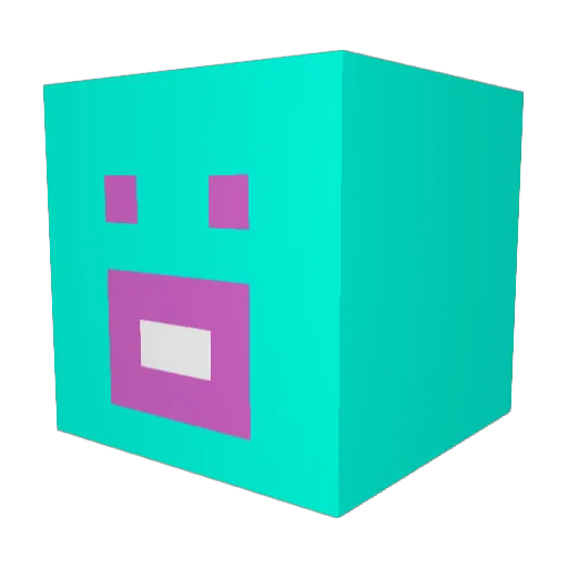 buckybeaver22 Minecraft avatar head, 3D render