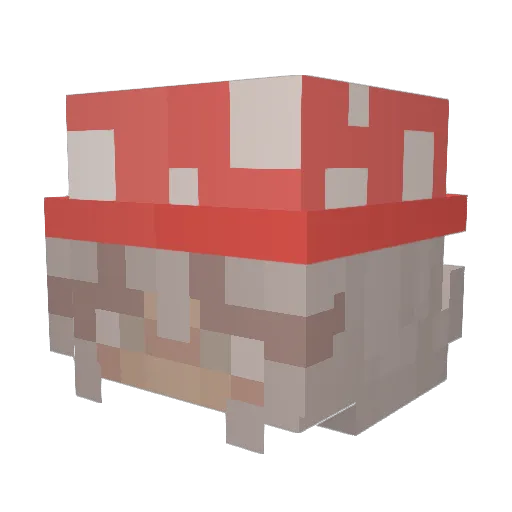 buddahdog Minecraft avatar head, 3D render
