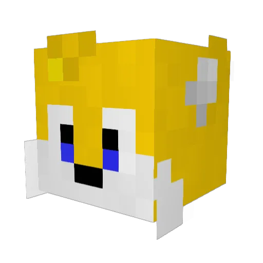 budderguy3 Minecraft avatar head, 3D render