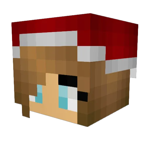 budderlover3923 Minecraft avatar head, 3D render