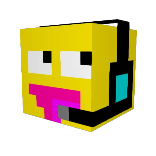 budderman57 Minecraft avatar head, 3D render