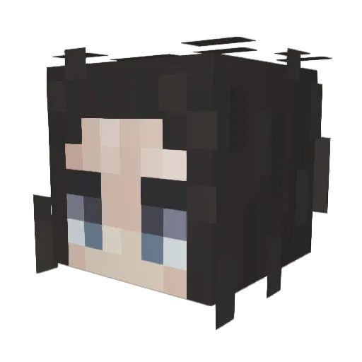 buddythedog1 Minecraft avatar head, 3D render