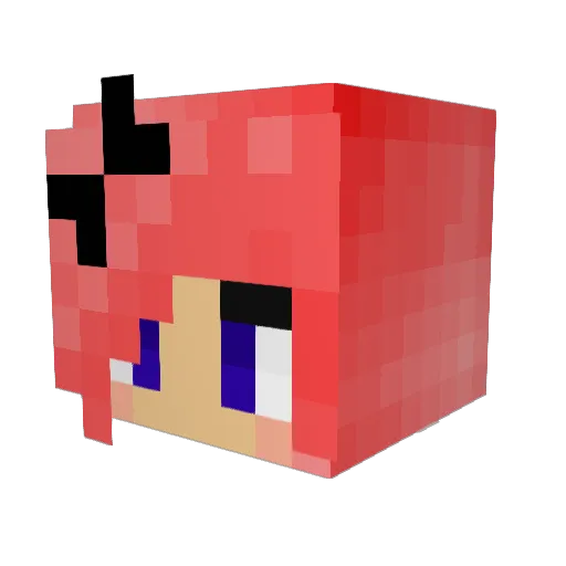 buddythedoggy Minecraft avatar head, 3D render