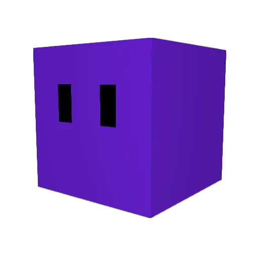 budo2022 Minecraft avatar head, 3D render