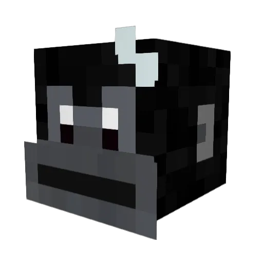 budweiser_00 Minecraft avatar head, 3D render