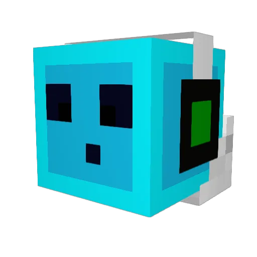 bueno46 Minecraft avatar head, 3D render