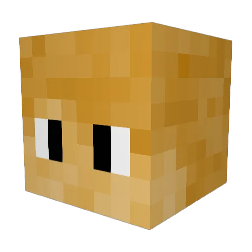 buffboy17 Minecraft avatar head, 3D render
