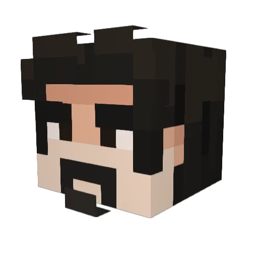 bug_zy Minecraft avatar head, 3D render