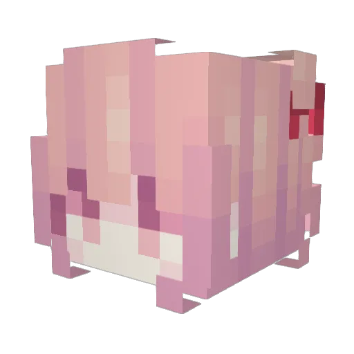 buggiegubbie Minecraft avatar head, 3D render