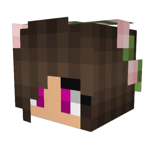 buggster13 Minecraft avatar head, 3D render