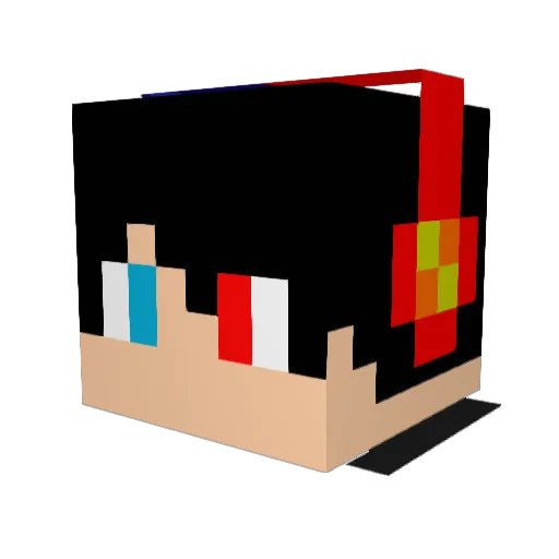 bugs_bunny_78 Minecraft avatar head, 3D render