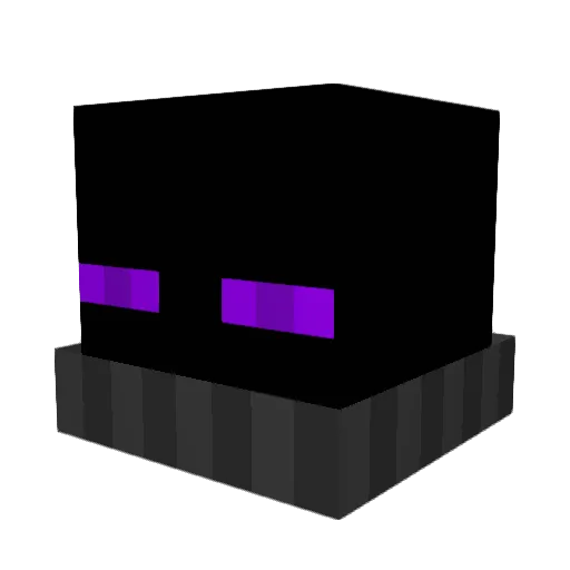 bugsinks Minecraft avatar head, 3D render
