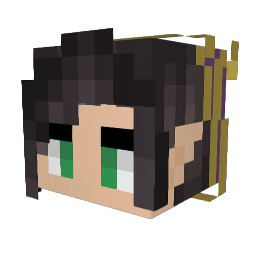 bugsios Minecraft avatar head, 3D render