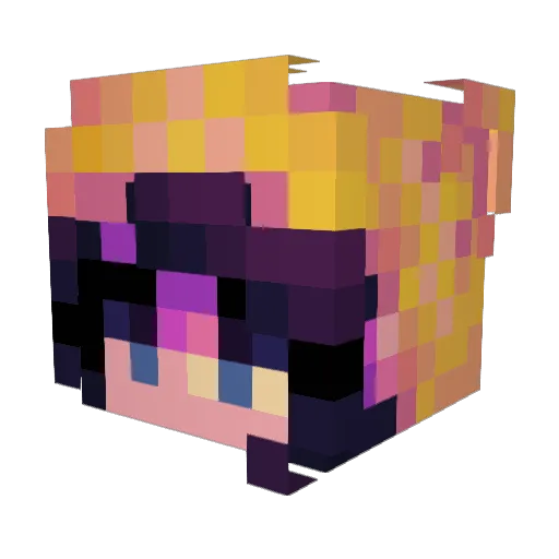 bugsmart6 Minecraft avatar head, 3D render